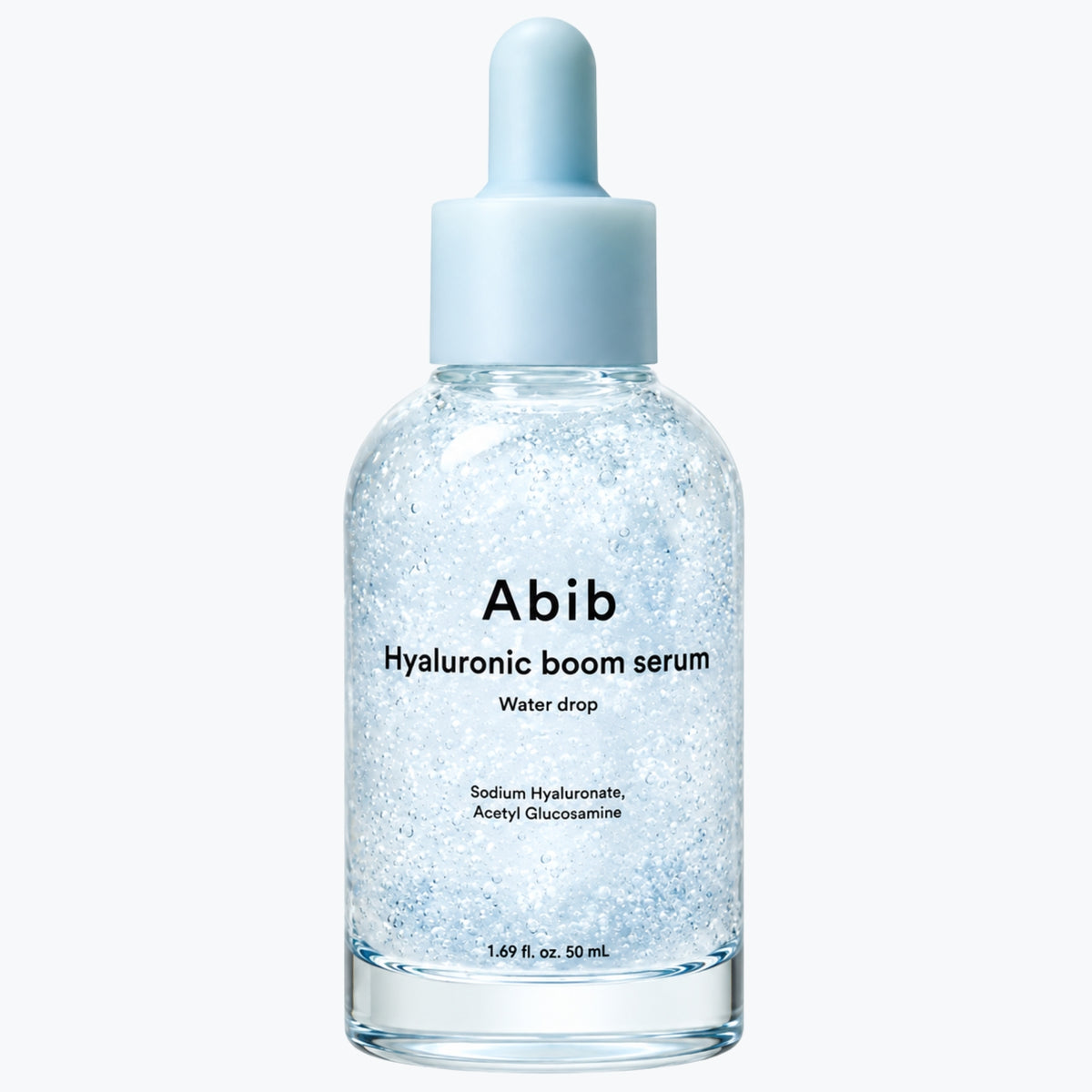 Abib hyaluroniskt boom-serum i glasflaska med pipett, 50 ml