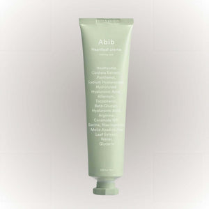 Abib Heartleaf Crème Calming Tube 75ml med lugnande ingredienser för hudbalans.