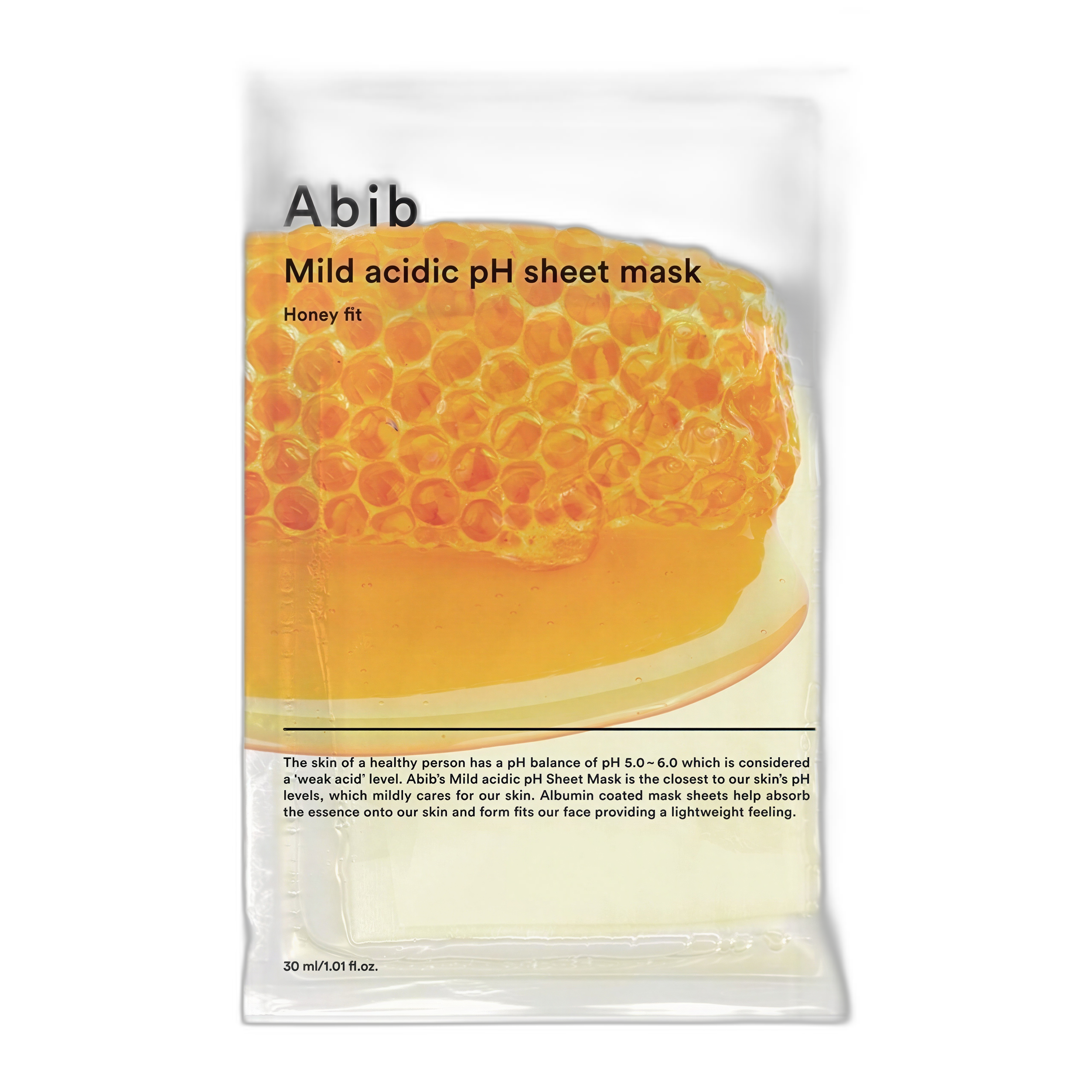 Abib Mild Acidic pH Sheet Mask Honey Fit 30ml