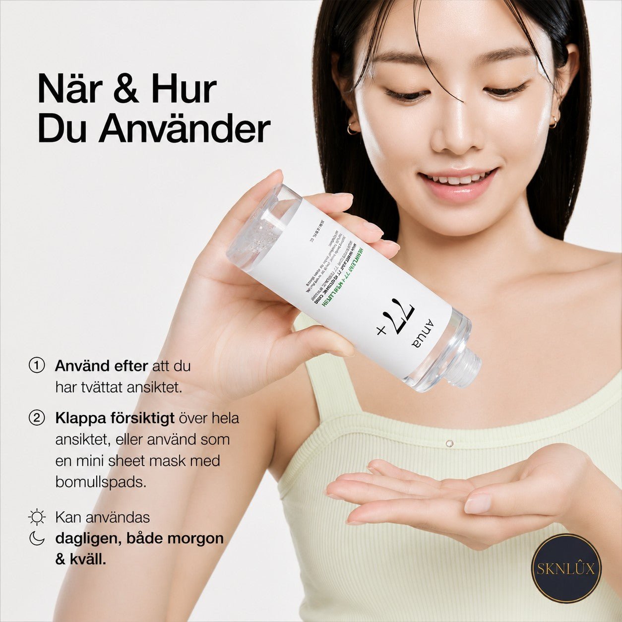 Anua Heartleaf 77% Soothing Toner 500ml - | SKNLÛX