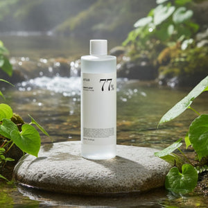 Ansiktstonerflaska Anua med 77% Heartleaf, vit flaska med lock