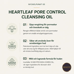 Anua Heartleaf Pore Control Cleansing Oil 200ml - | SKNLÛX