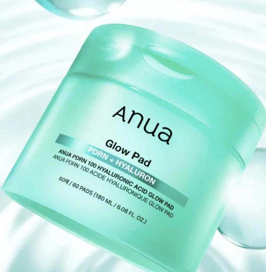 Anua PDRN 100 Hyaluronic Acid Glow Pad 60 - Pads 180ml - | SKNLÛX