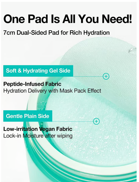 Anua PDRN 100 Hyaluronic Acid Glow Pad 180ml