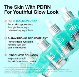 Anua PDRN Hyaluronic Acid Capsule 100 Serum 30ml - | SKNLÛX