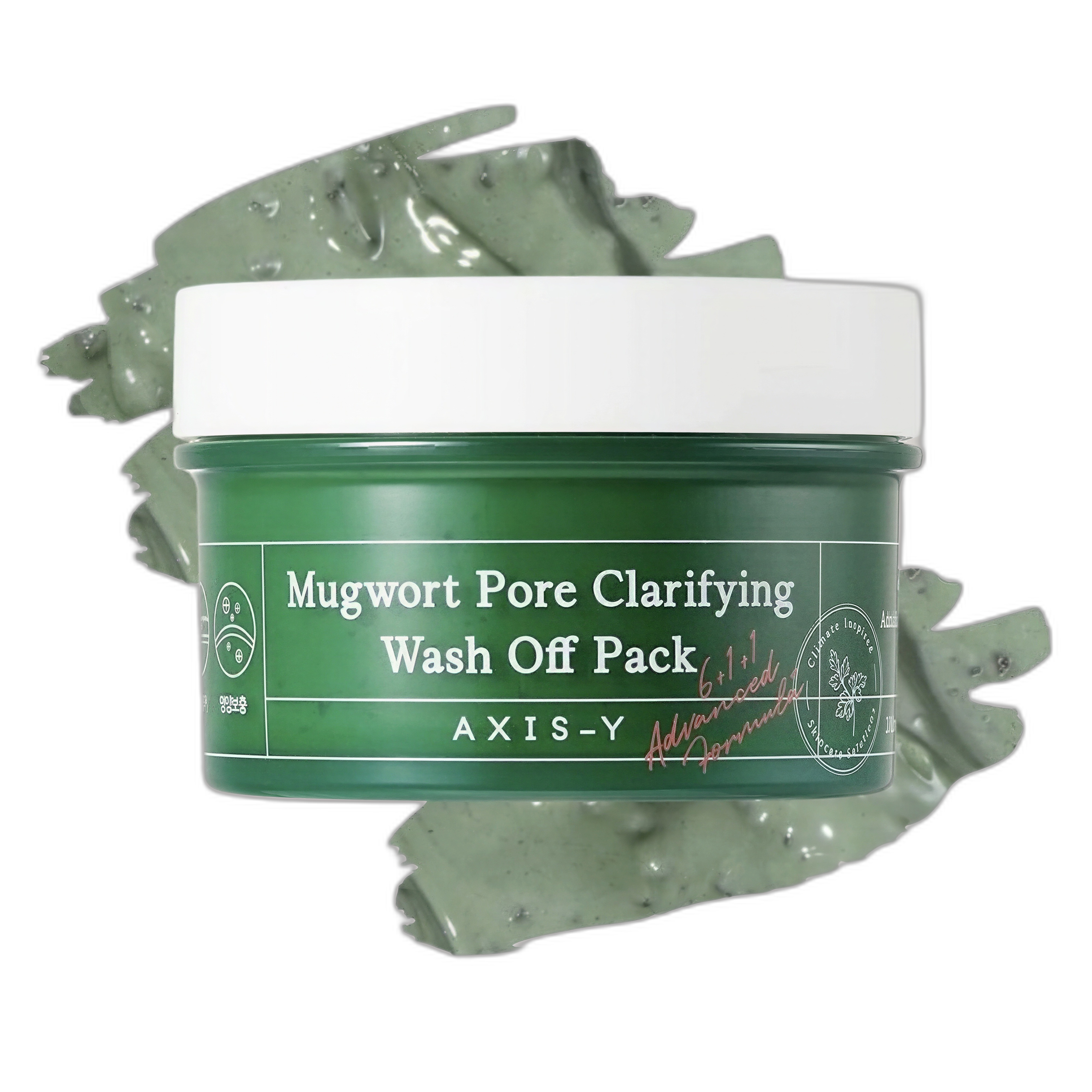 Axis-Y Mugwort Pore Clarifying Wash Off Pack 100ml