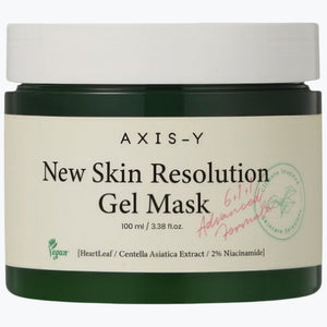 Axis-Y gelmask i burk, New Skin Resolution, 100 ml