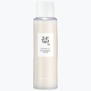 Beauty Of Joseon ris-mjölk lotion i transparent flaska med vit etikett, 150 ml