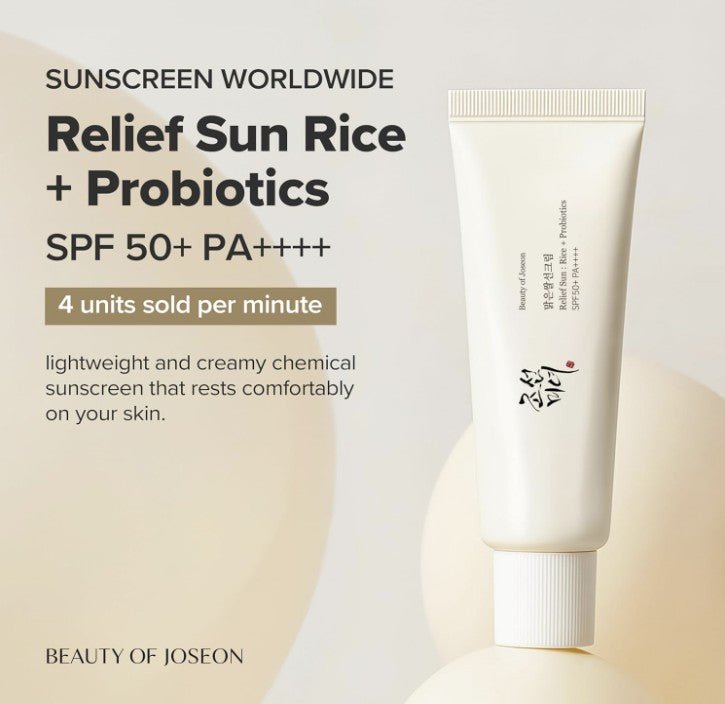 Beauty Of Joseon Relief Sun Rice + Probiotics 50ml - | SKNLÛX