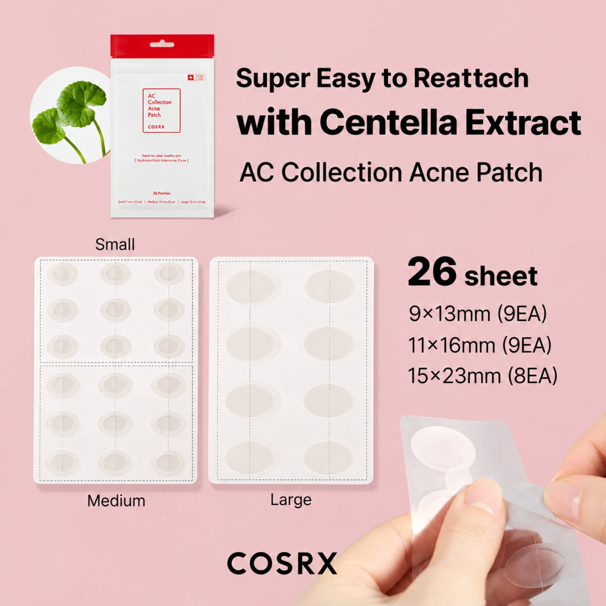 COSRX AC Collection Acne Patch 26-patches