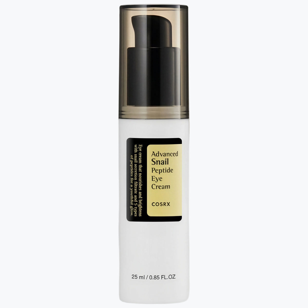 Ögonkrämflaska med pump, COSRX Advanced Snail Peptide, 25 ml