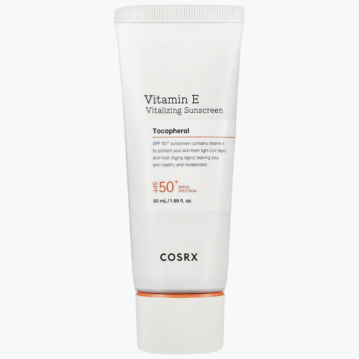 Solkräm i tub med Vitamin E och SPF 50, COSRX, 50 ml