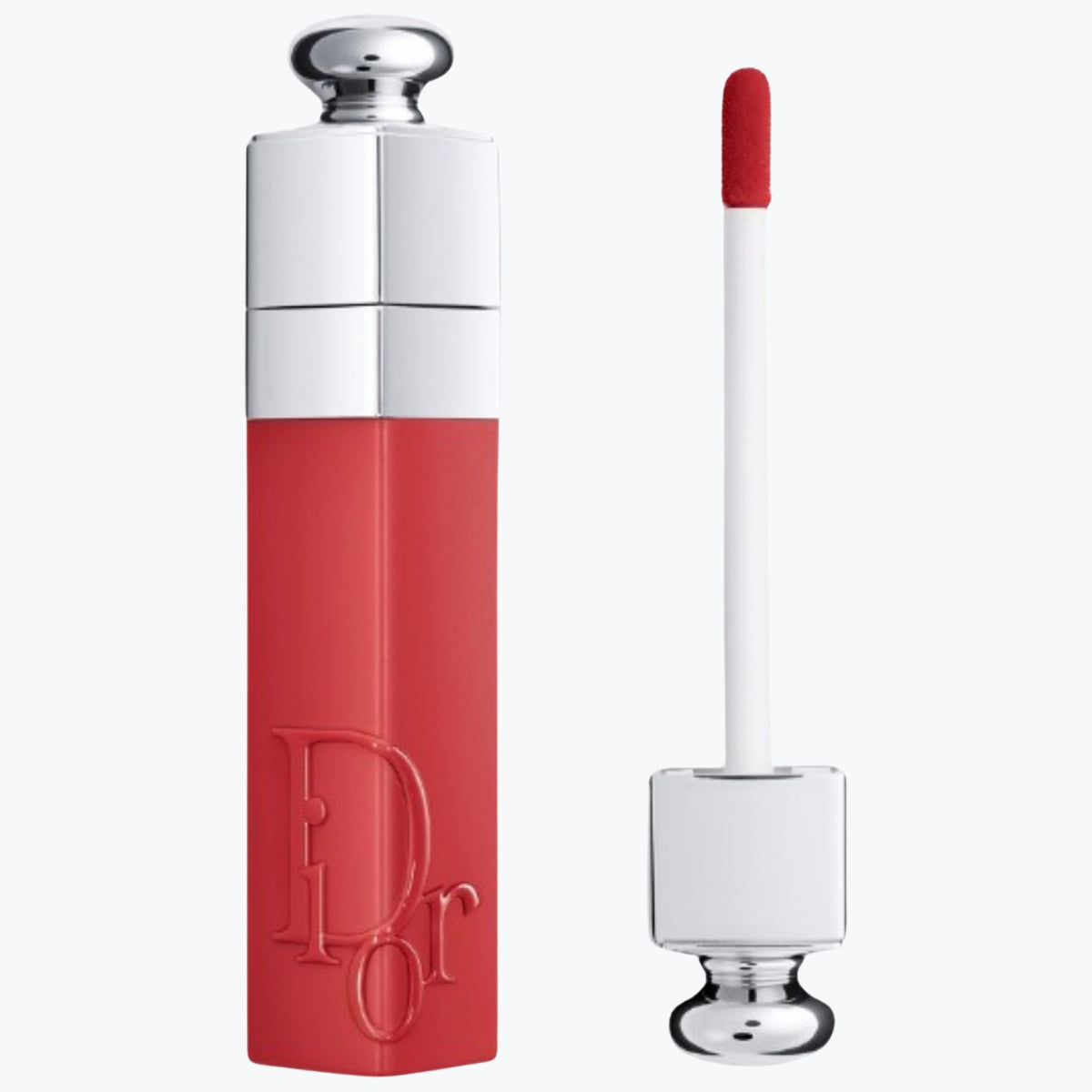 Dior Addict läppfärgstint, rosenröd tub och applikator