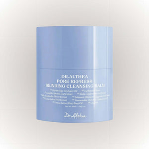 Dr Althea Pore Refresh Grinding Cleansing Balm 50ml produkt för djup rengöring och mjuk hud.