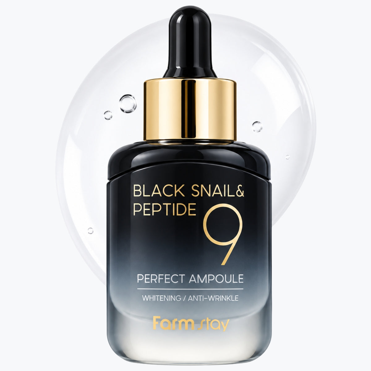 Farm stay Black Snail & Peptide9 Perfect Ampoule 35ml