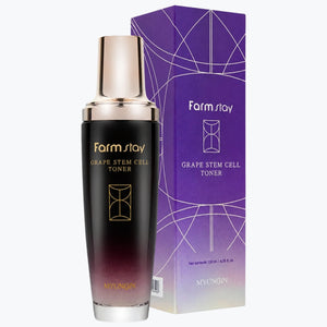 Farm stay druvstamcellstoner i flaska med lila förpackning, 130 ml