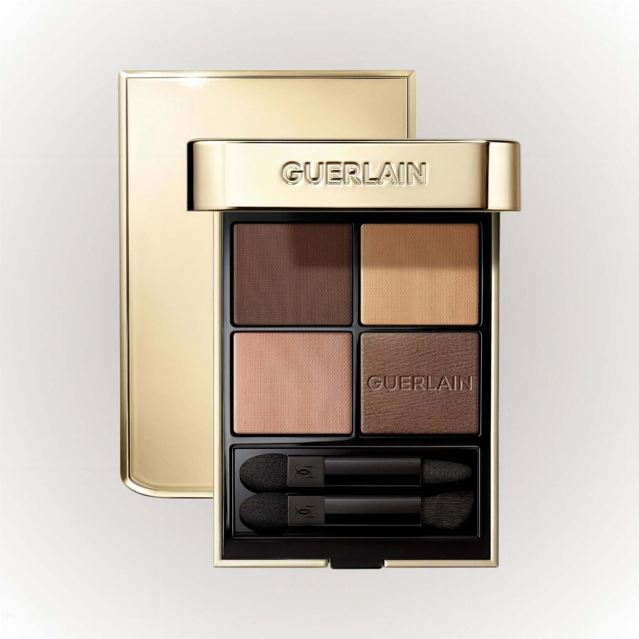 Guerlain Ombres G Eyeshadow #258 Wild Nudes ögonskuggspalett med fyra nyanser i elegant design.