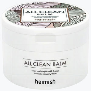 Heimish All Clean Balm i vit burk med lock och etikett