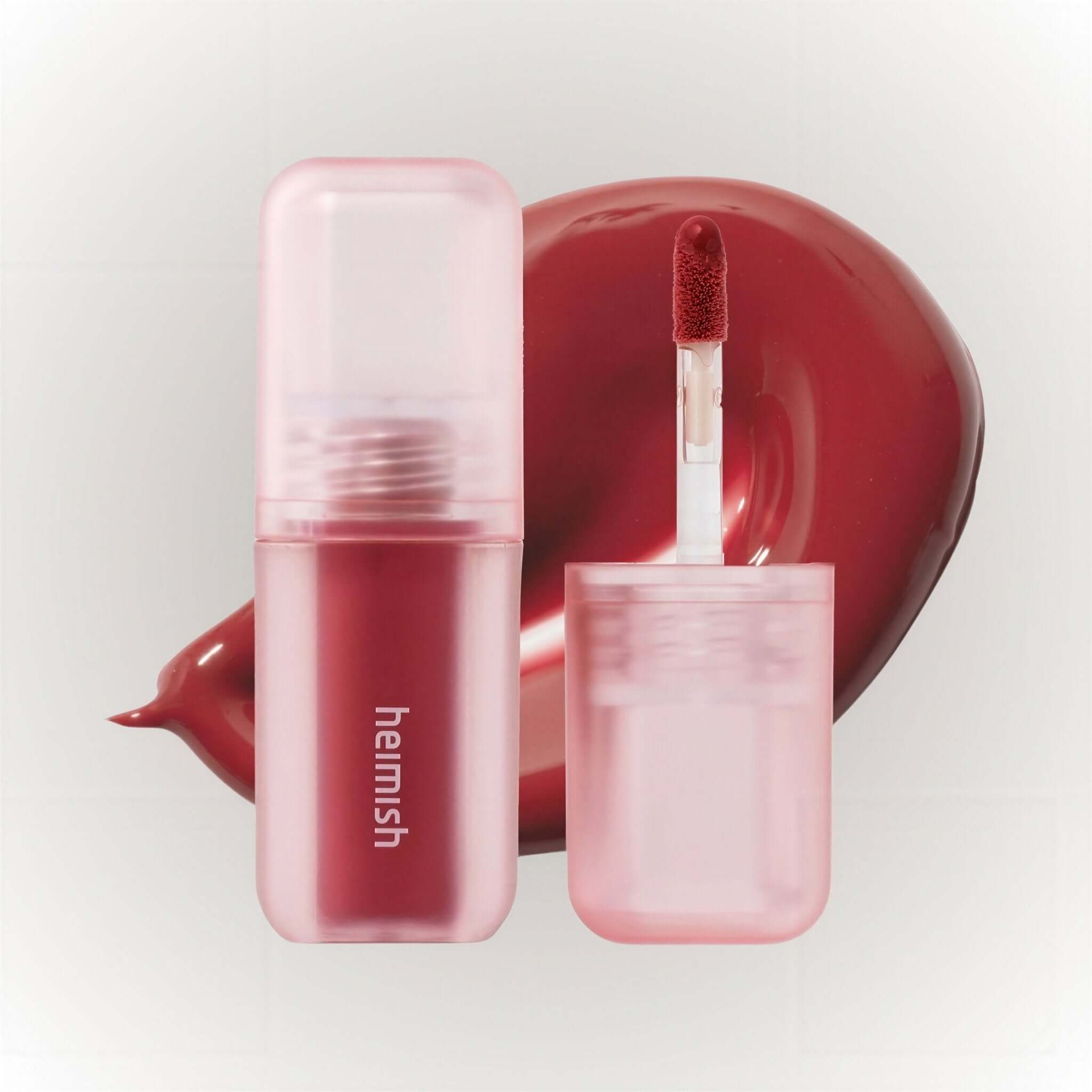 Heimish Dailism Lip Gloss #03 Rosy Coral, läppglans i unik förpackning med applicator.