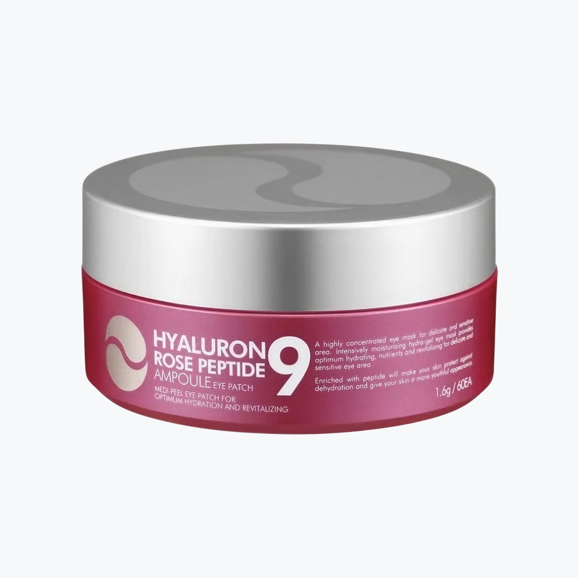 MEDIPEEL Hyaluron Rose Peptide 9 Ampoule Eye Patch 60-plåster