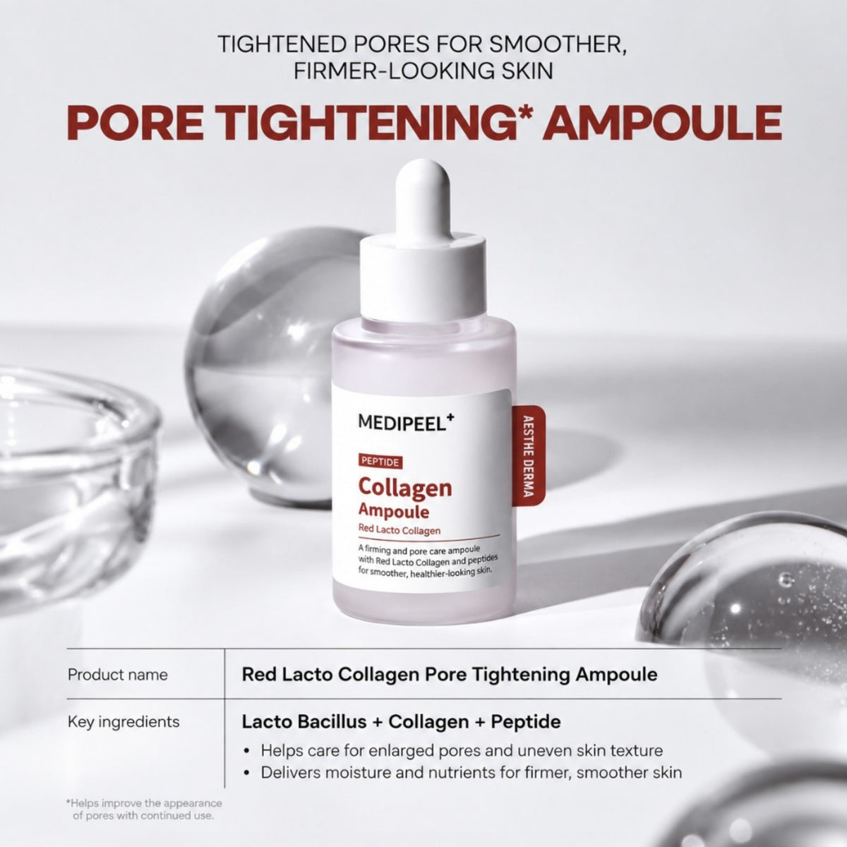 MEDIPEEL Red Lacto Collagen Tightening Ampoule 50ml