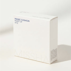 Kartongförpackning för MISSHA Magic Cushion Moist Up N°21, 15 g