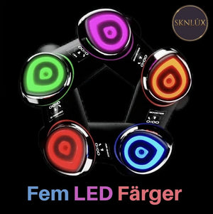 Medicube AGE-R Booster Pro med fem LED färger för hudvårdsteknologi