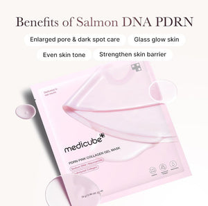 Medicube PDRN Pink Collagen Gel Mask 4 - pack (4x28g) - | SKNLÛX