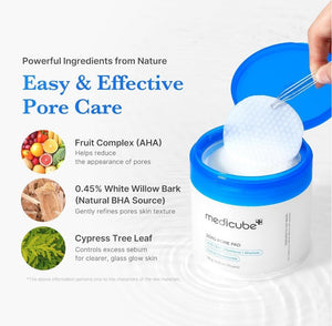 Medicube Zero Pore Pad 155ml (70 pads) - | SKNLÛX
