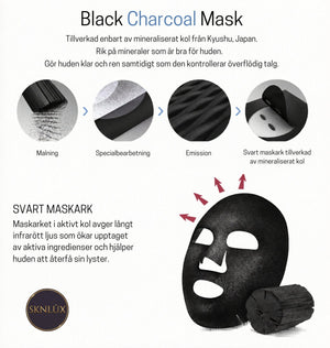 Mediheal W.H.P White Hydrating Black Mask EX 25ml - | SKNLÛX