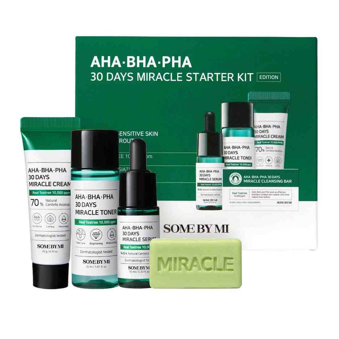 SOME BY MI AHA-BHA-PHA 30 Days Miracle Starter Kit 4-Delar