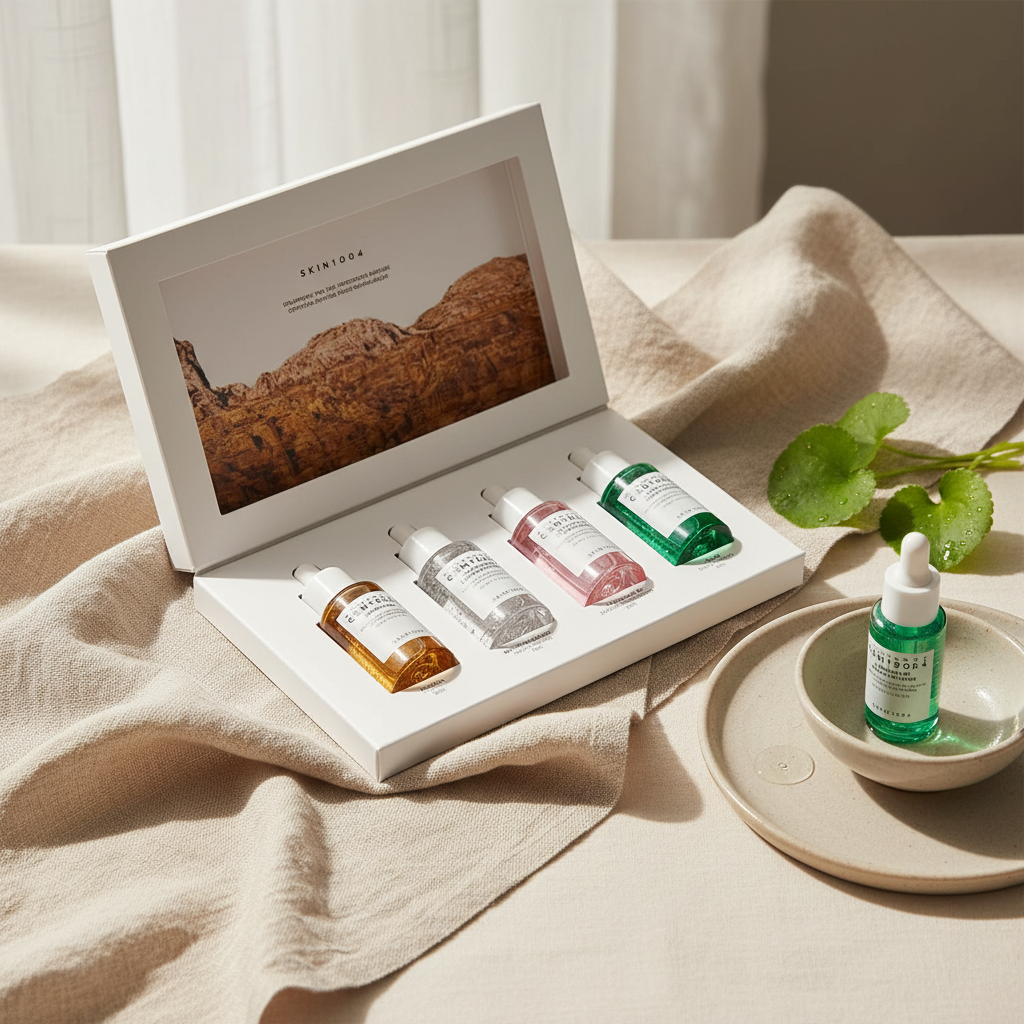 Madagascar Centella Ampoule Kit Gift Box 4-Delar