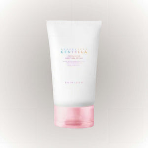 SKIN1004 Madagascar Centella Poremizing Light Gel Cream 75ml i en tube med rosa detaljer.