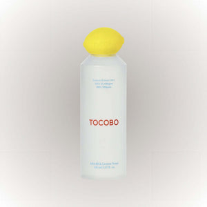 TOCOBO AHA BHA Lemon Toner 150ml med citronextrakt för exfoliering och klarare hud.