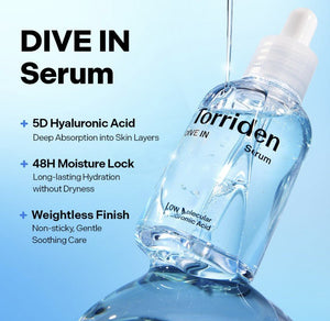 Torriden DIVE IN Low Molecule Hyaluronic Acid Serum 50ml - | SKNLÛX