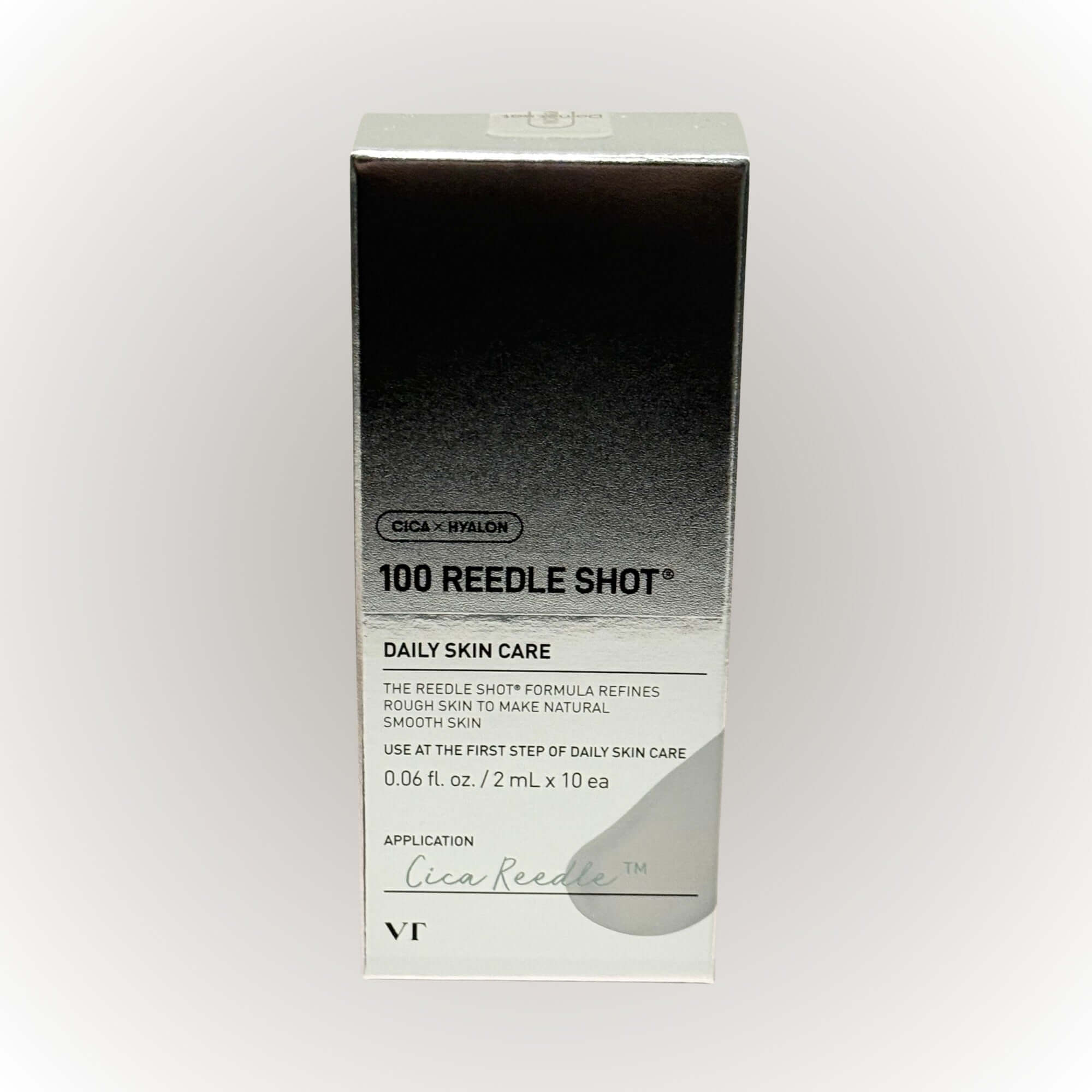 VT Cosmetics 100 Reedle Shot 10x2ml för daglig hudvård med unik mikroteknologi.