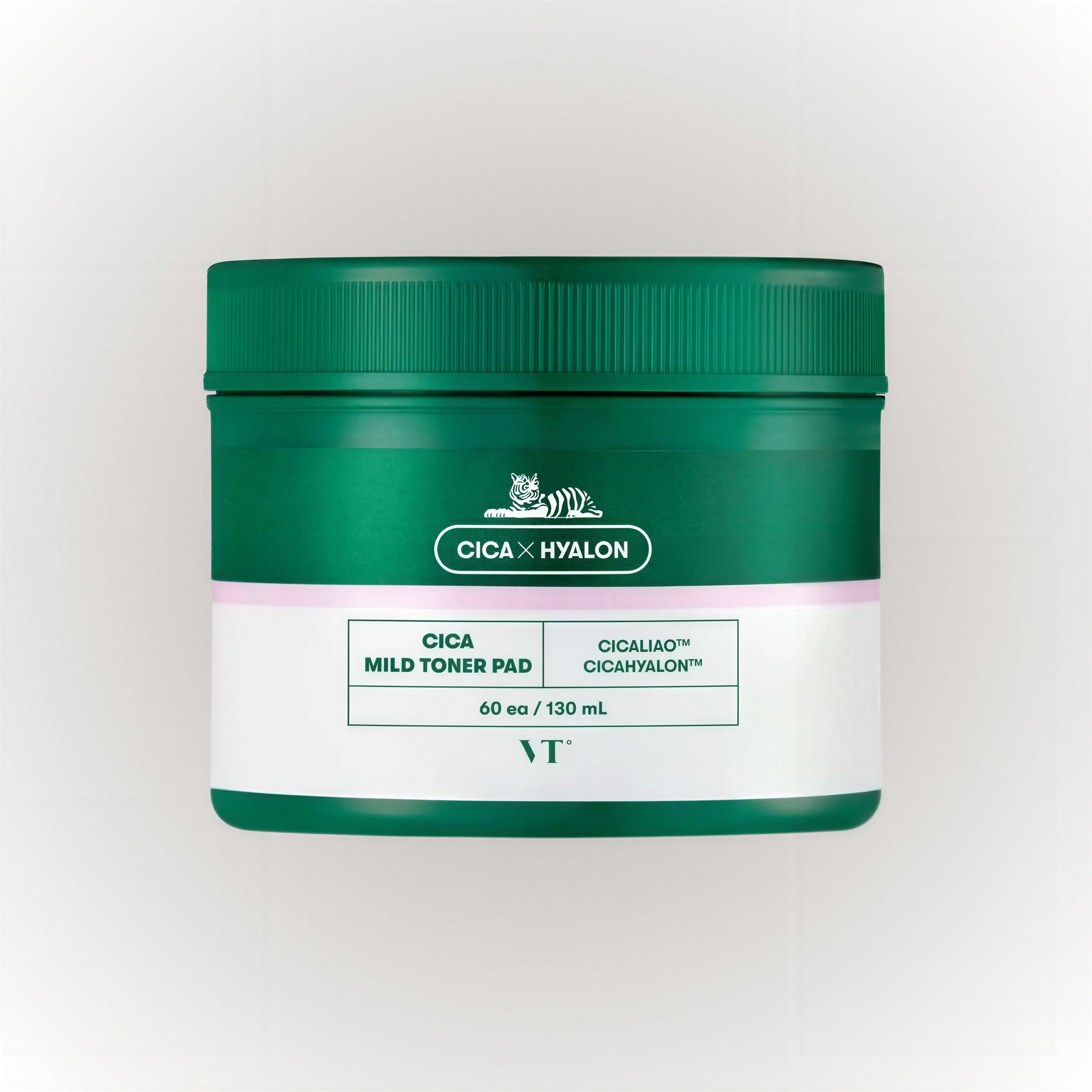 Cica Mild Toner Pad 60-Plåster