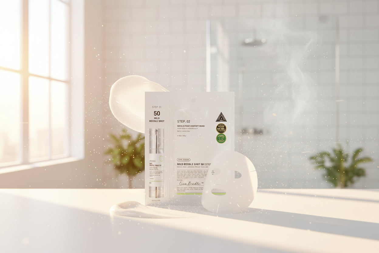 Vt Cosmetics Mild Reedle Shot 50 2-Step Mask