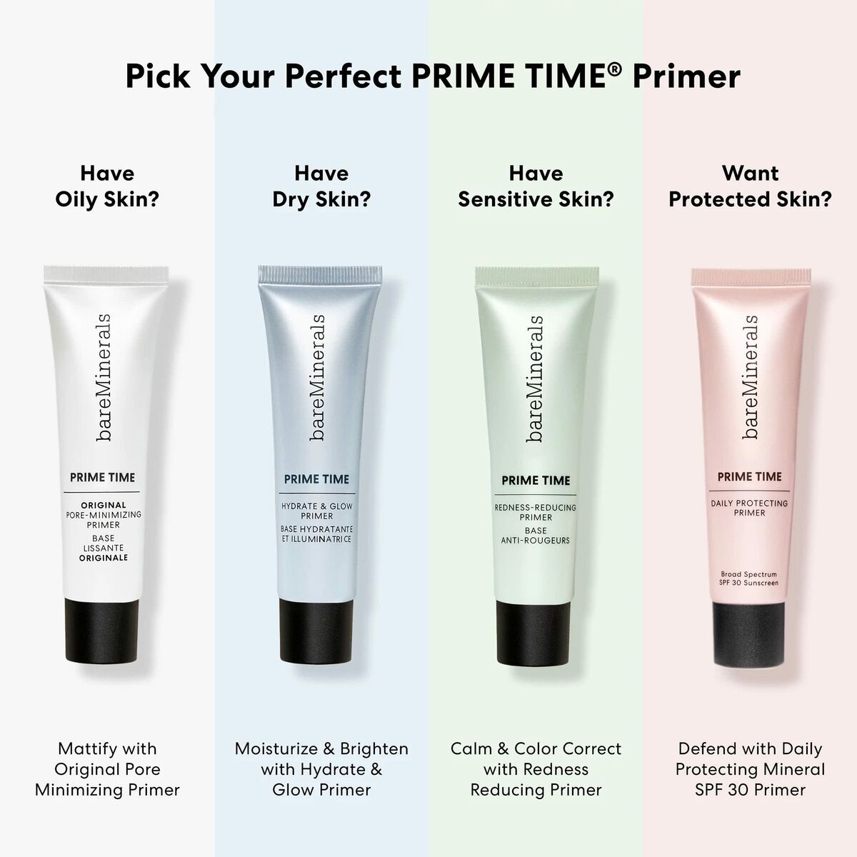 bareMinerals Prime Time Redness-Reducing Primer 30ml