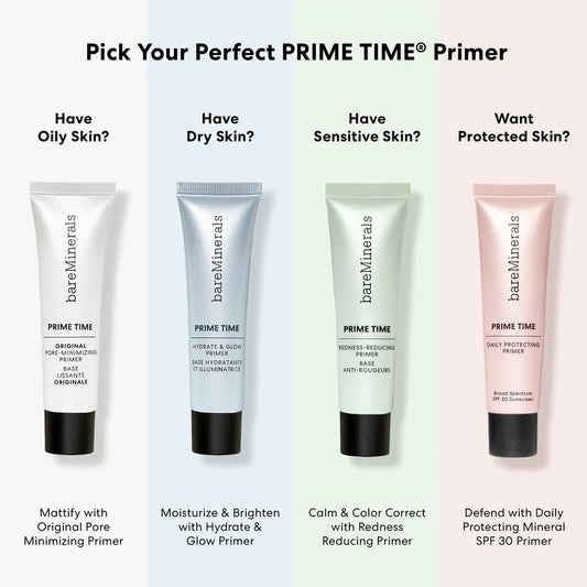bareMinerals Prime Time Redness-Reducing Primer 30ml