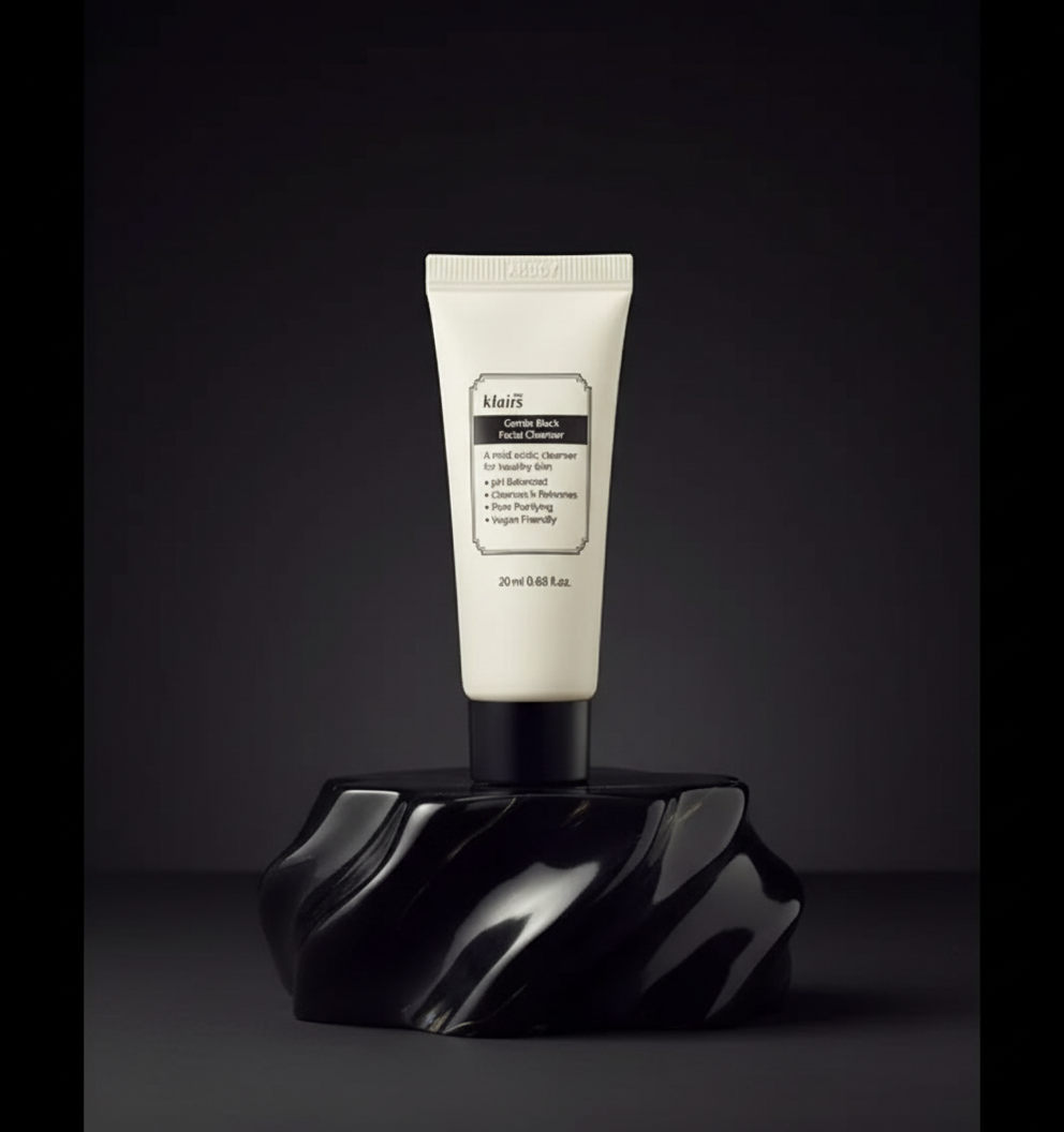 Gentle Black Facial Cleanser 20ml