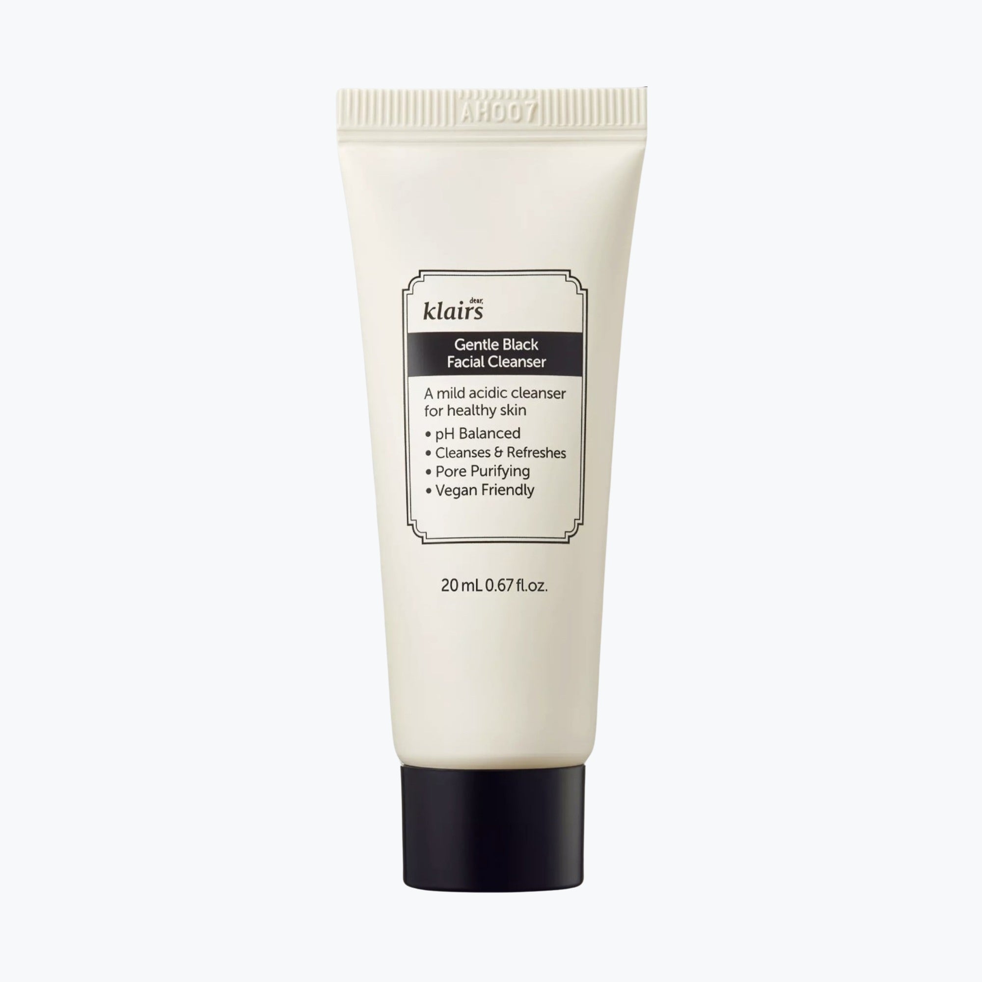 Dear Klairs Gentle Black Facial Cleanser 20ml