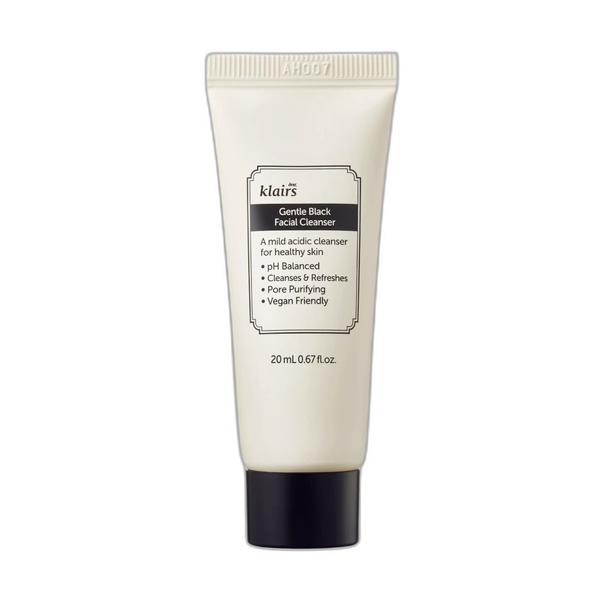 Dear Klairs Gentle Black Facial Cleanser 20ml