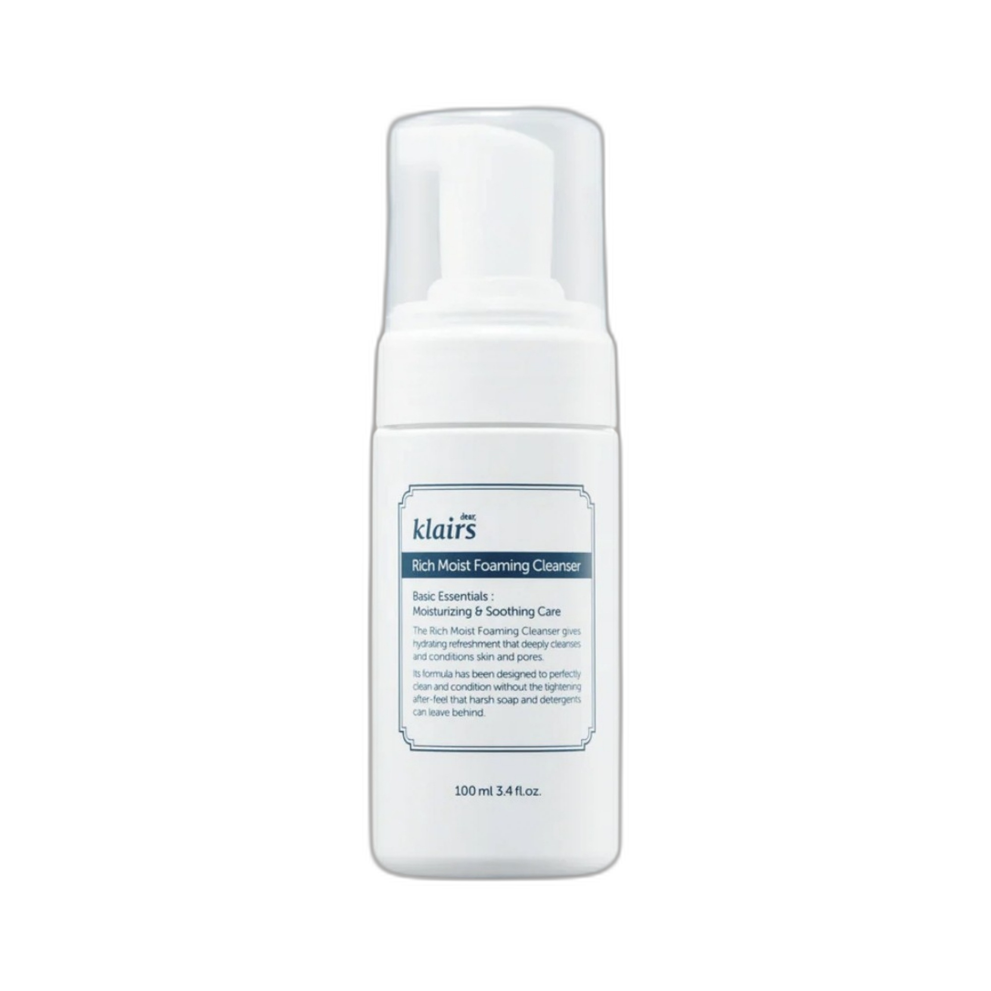 dear Klairs Rich Moist Foaming Cleanser 100ml