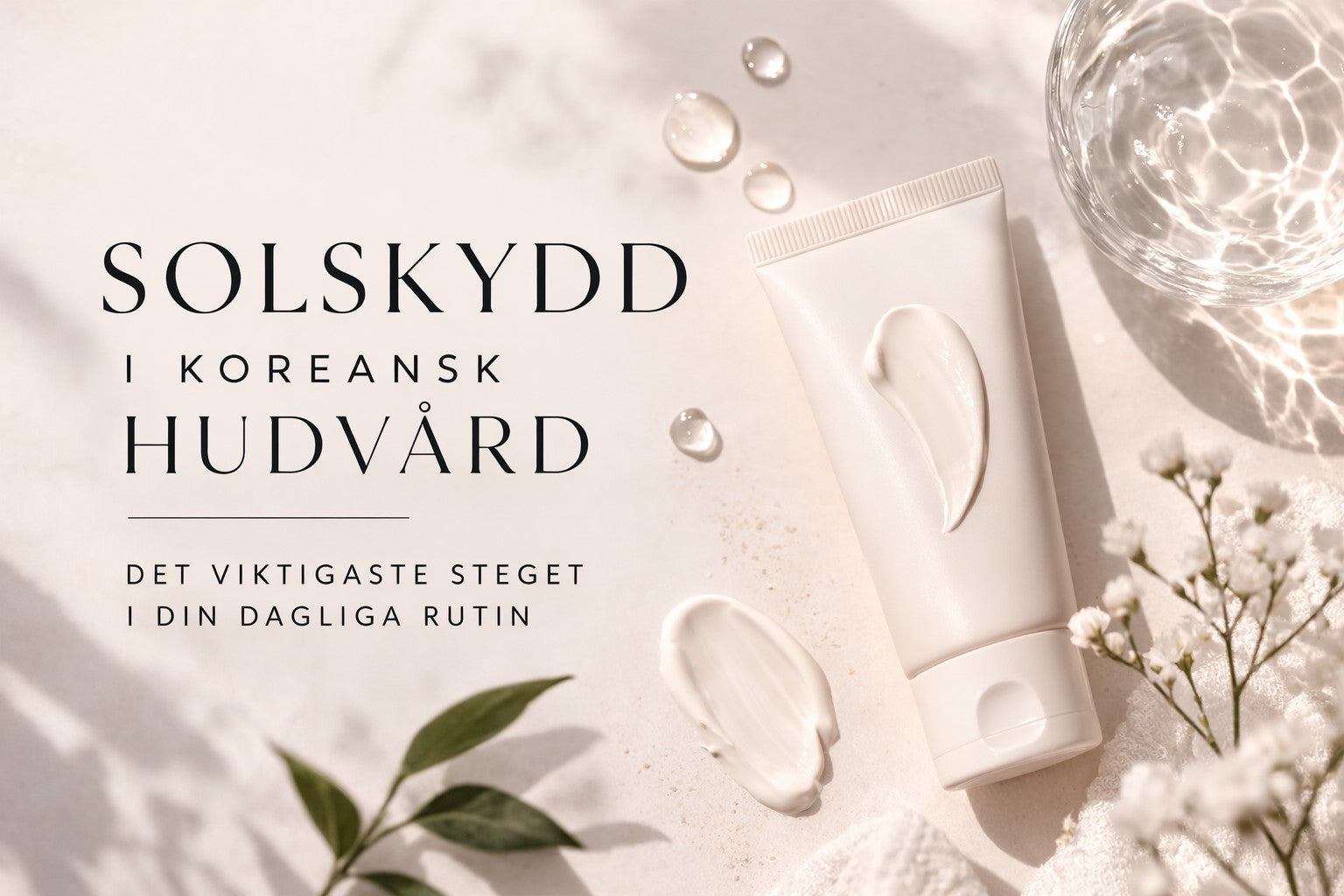 Solskydd i koreansk hudvård: varför SPF är det viktigaste steget i din rutin