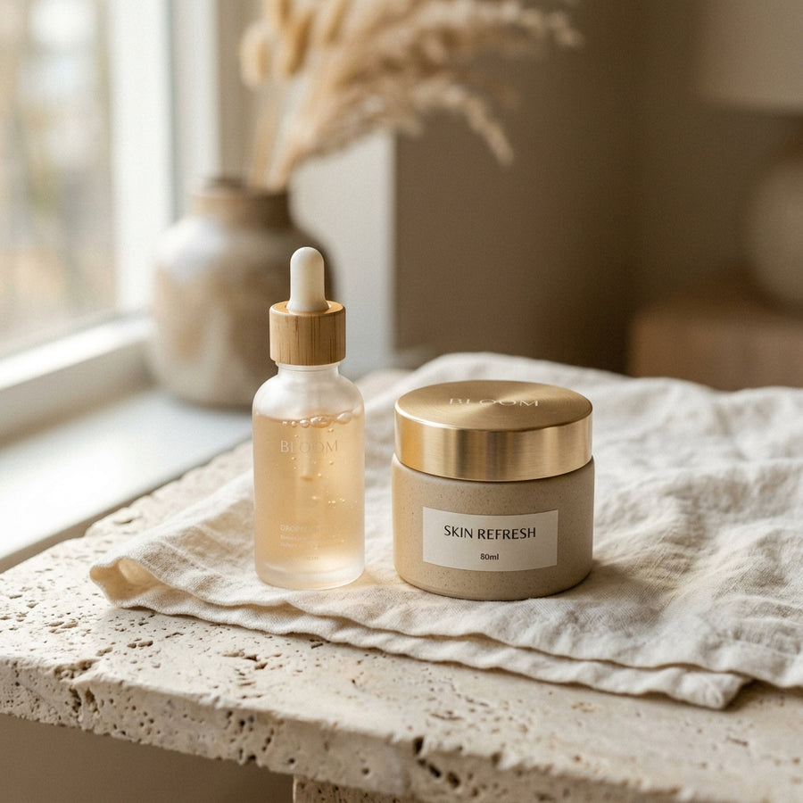 Hudvårdsrutin för känslig hud – milda K-beauty produkter som lugnar