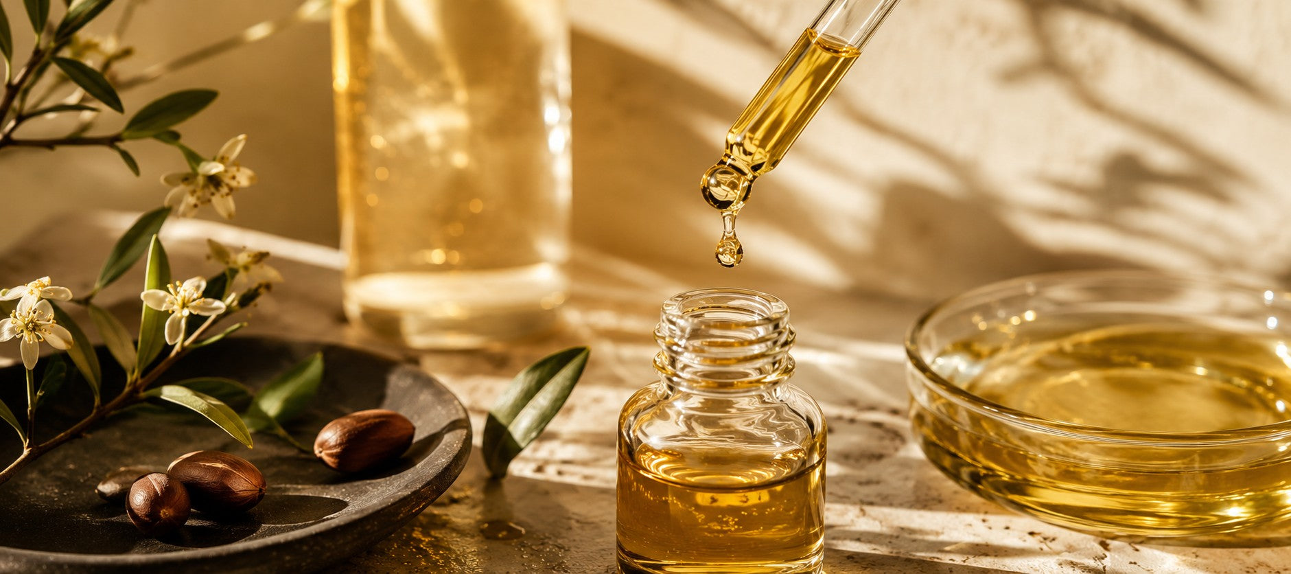 Ansiktsoljor – Naturliga oljor för lyster och näring