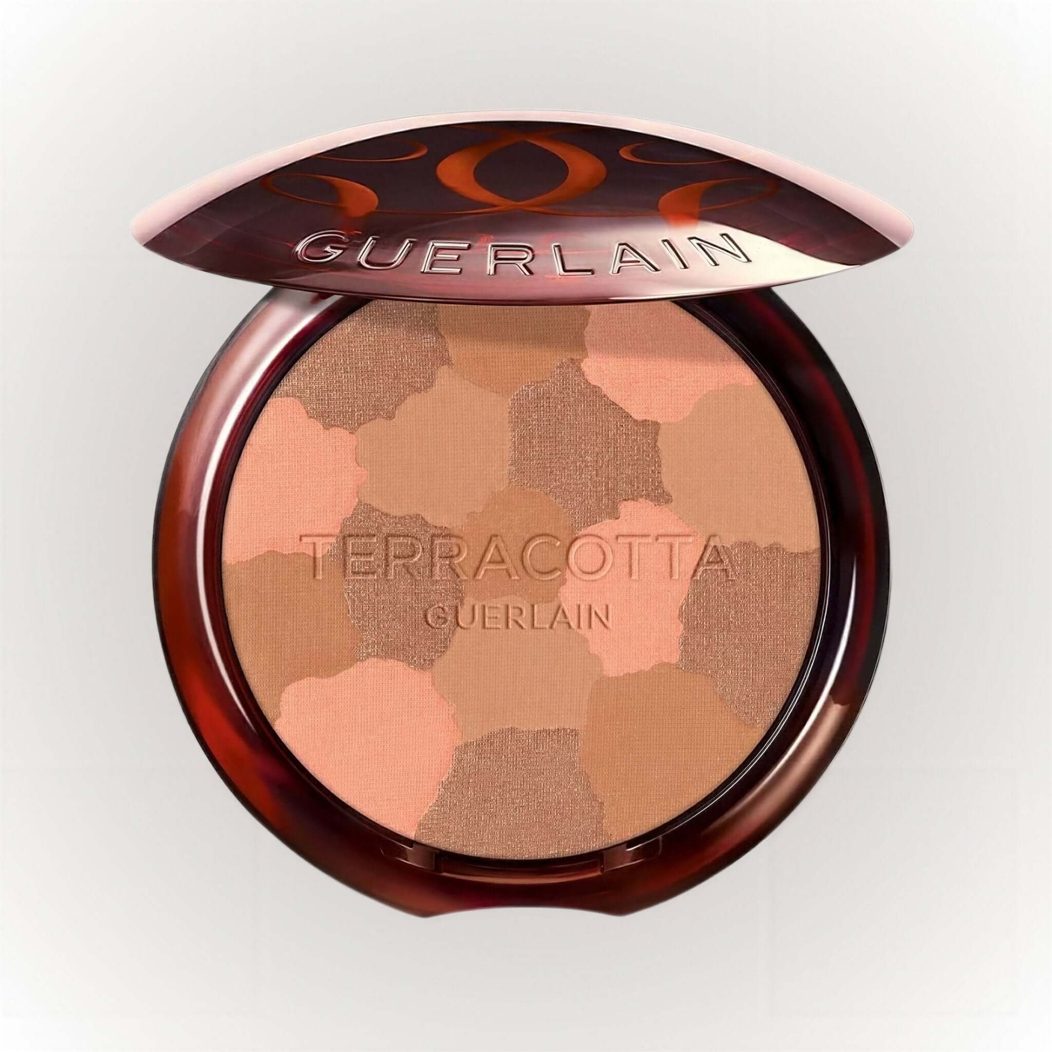Guerlain Terracotta Light Bronzing Powder #03 Medium Warm i en elegant kompakt för naturligt solkysst lyster.