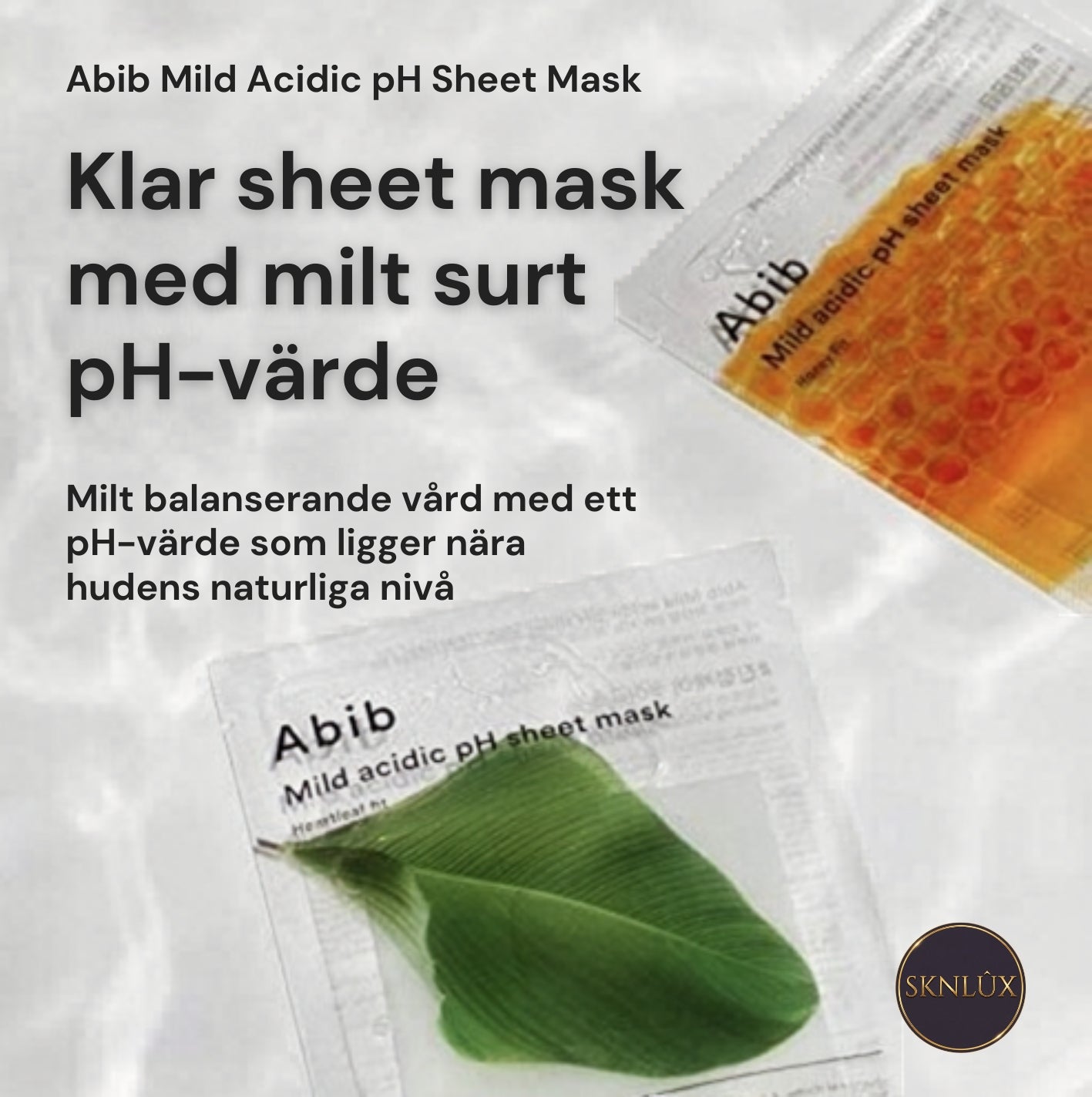 Abib Mild Acidic pH Sheet Mask Heartleaf Fit 30ml - | SKNLÛX