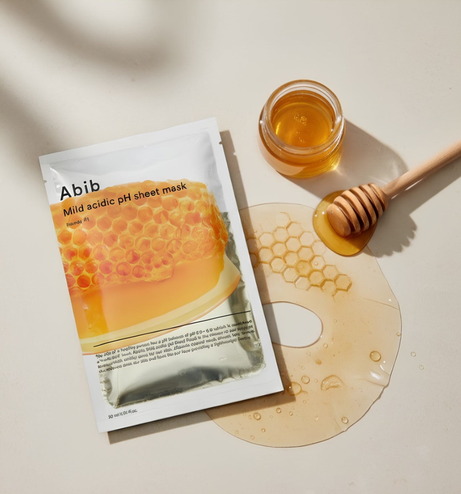 Abib Mild Acidic pH Sheet Mask Honey Fit 30ml - | SKNLÛX